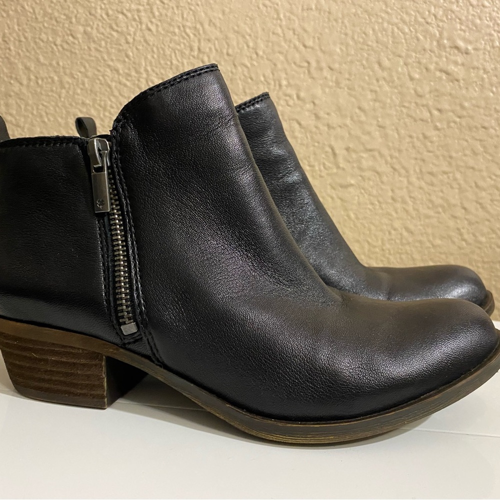 Lucky Brand Womens Basels Ankle Bootie